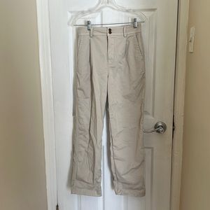 Everlane brand new pleated chino sandstone  pants